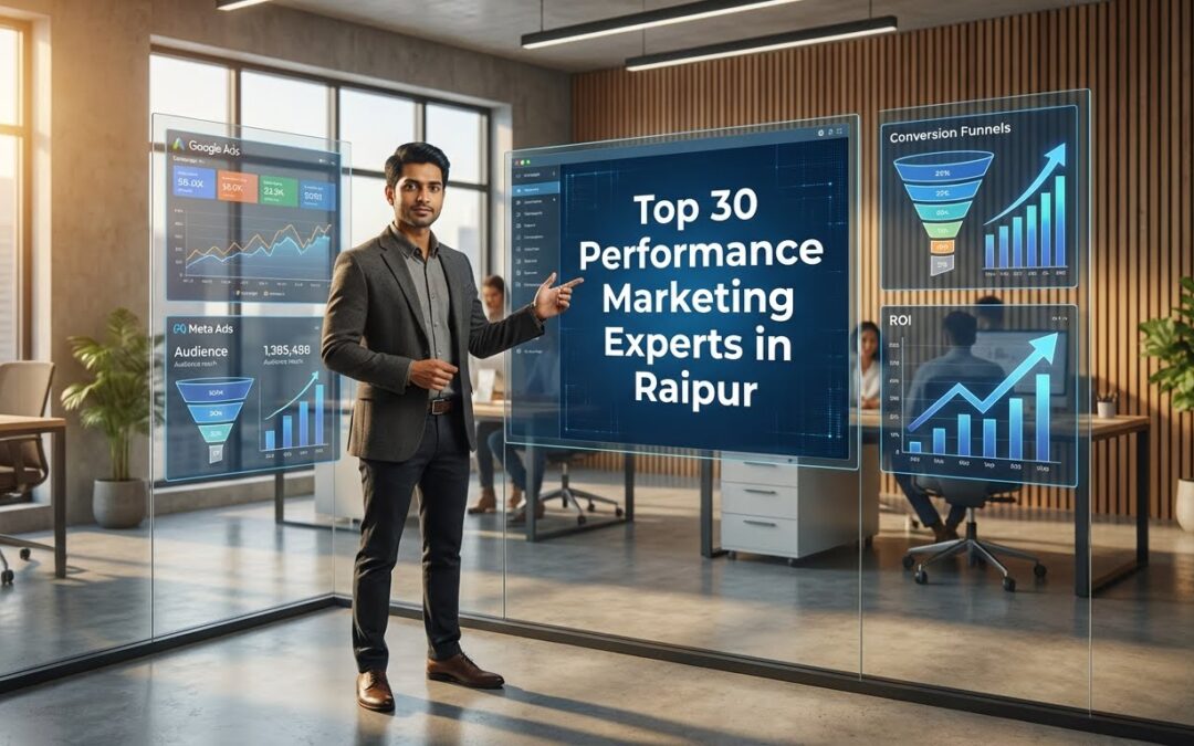 Top 30 Performance Marketing Experts in Raipur (Updated List – 2026)